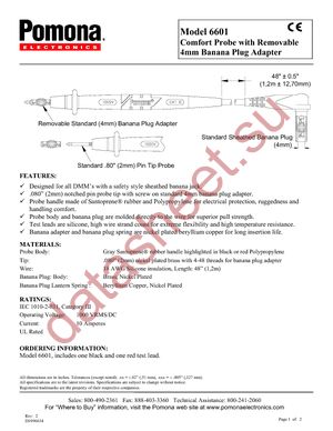 6601 datasheet  